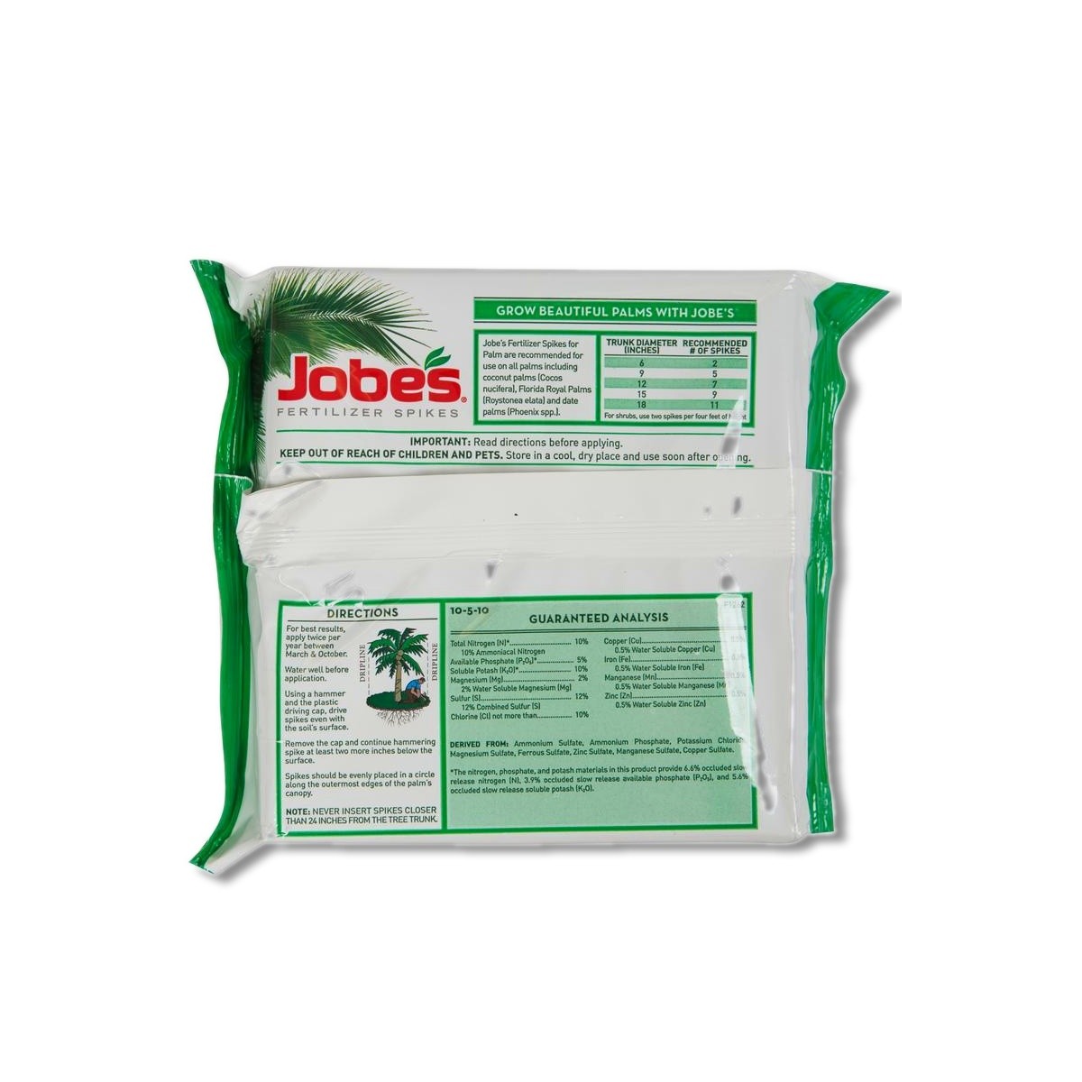 Jobe’s Spikes Palms Root Feeder 1 lb 01010