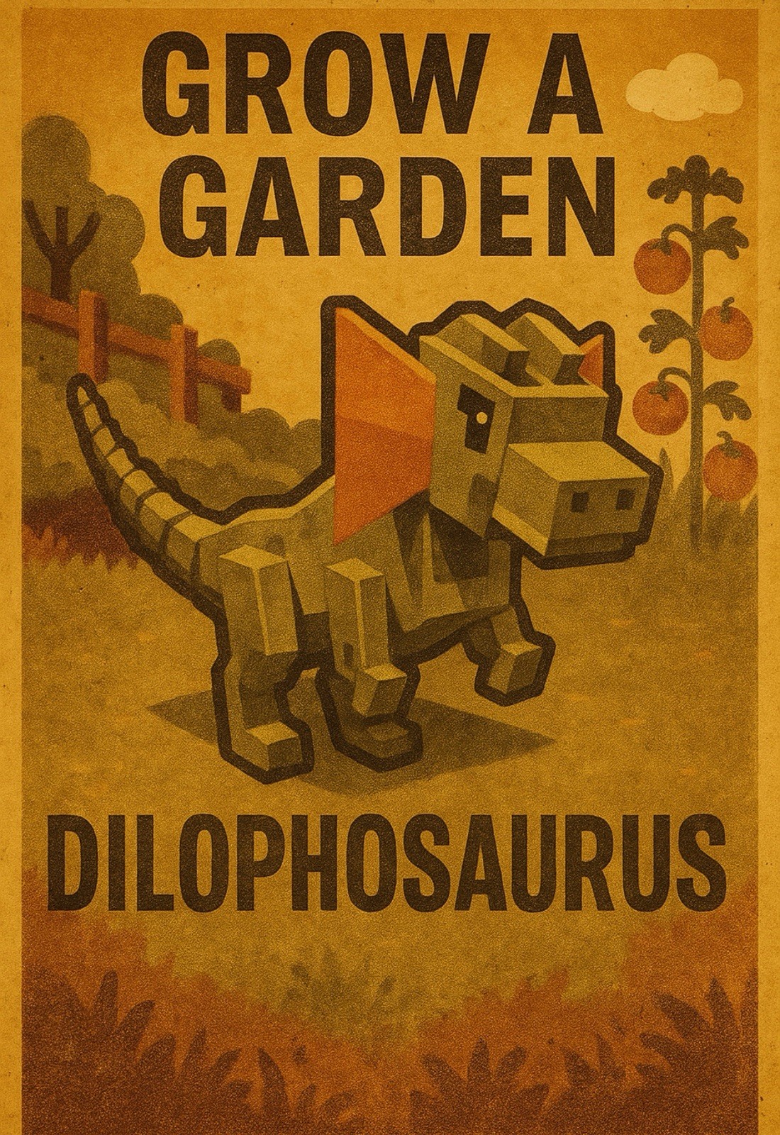 Dilophosaurus Grow A Garden Pet