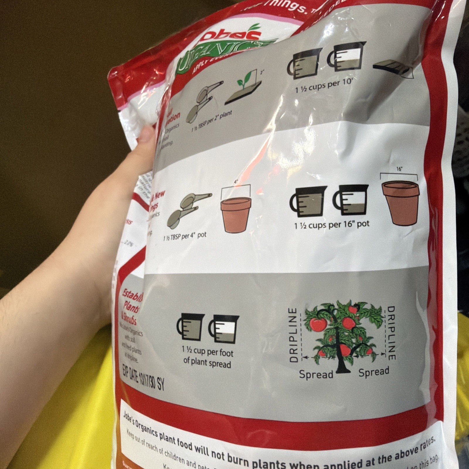 Jobe’s Organic Vegetable & Tomato Granules Plant Food, 4 lb – New Sealed 10
