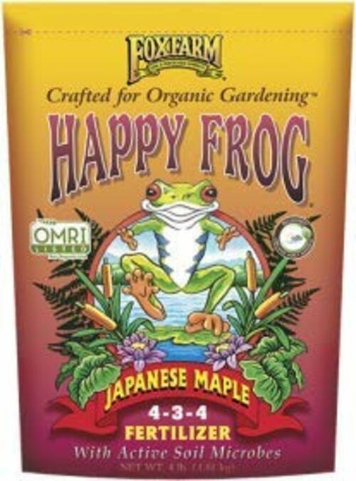 FoxFarm Happy Frog Japanese Maple Fertilizer 4 lb (12/Cs)
