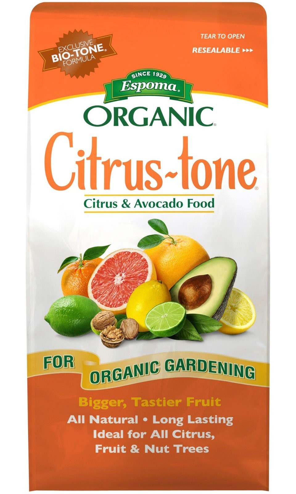 Espoma Organic Citrus-Tone 5-2-6 Natural & Organic Fertilizer and Plant Food…