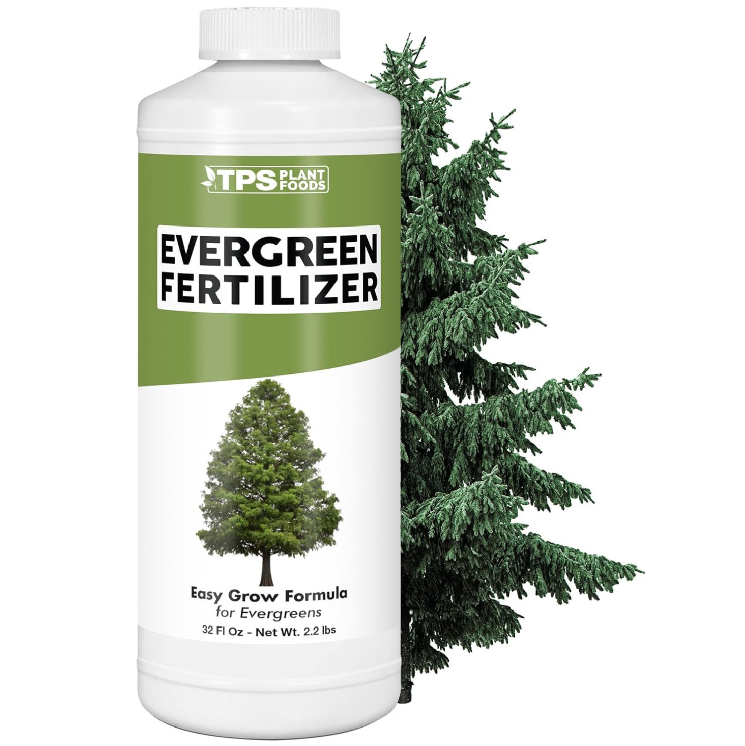 Evergreen Liquid Fertilizer for Strong Roots & Green Growth (32oz)”