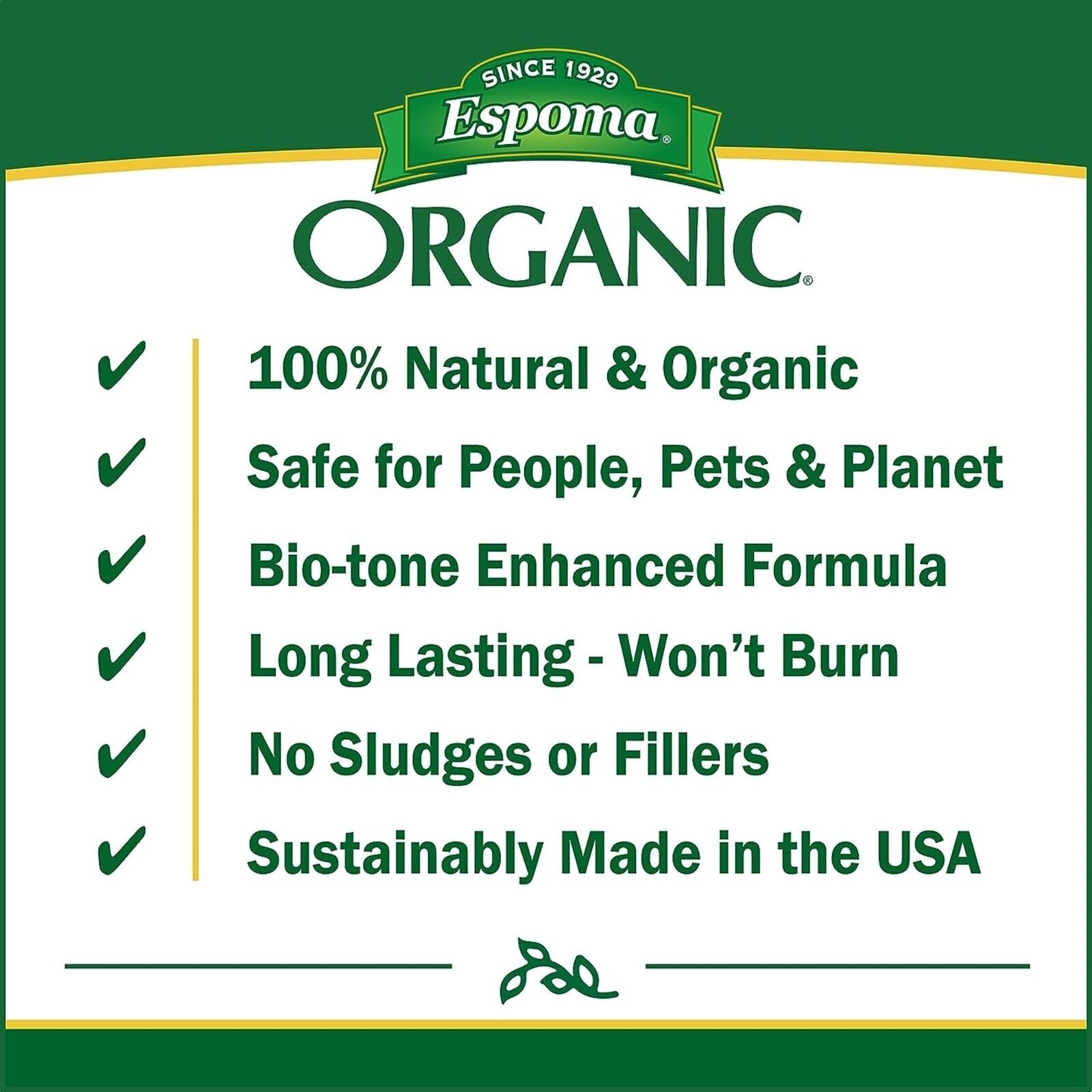 Espoma HT-36 36 Lb Organic Holly-Tone Evergreen & Azalea Food – Pack of 1