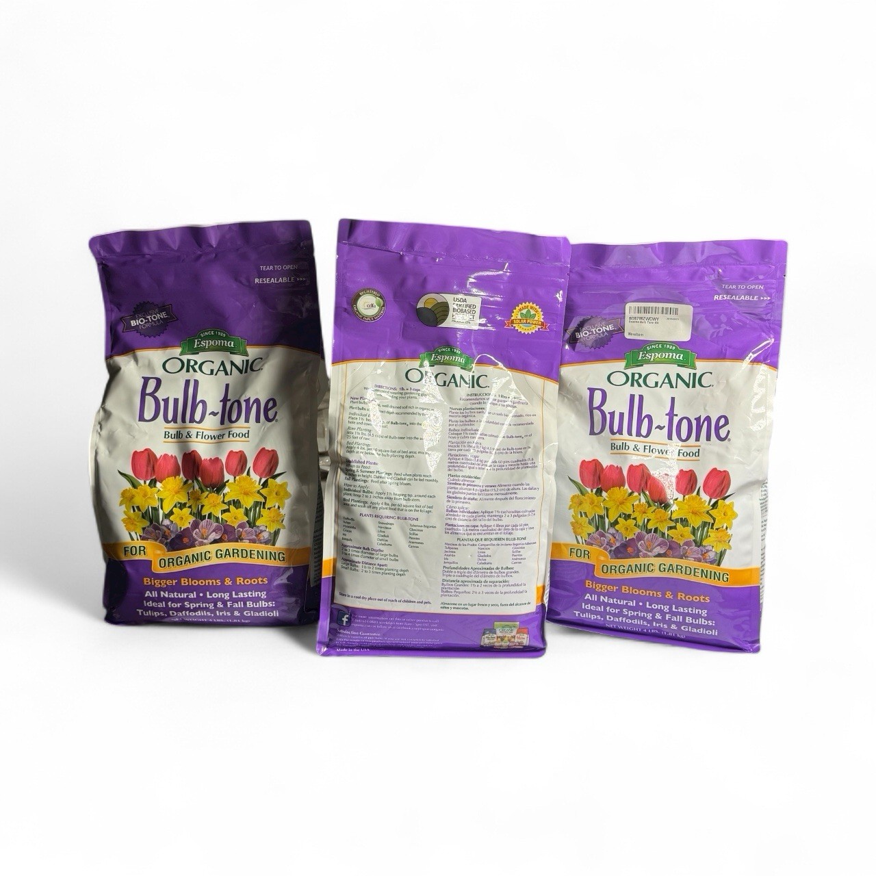 Espoma Organic Bulb-tone 4 | Bulb & Flower Food | 3 Pack