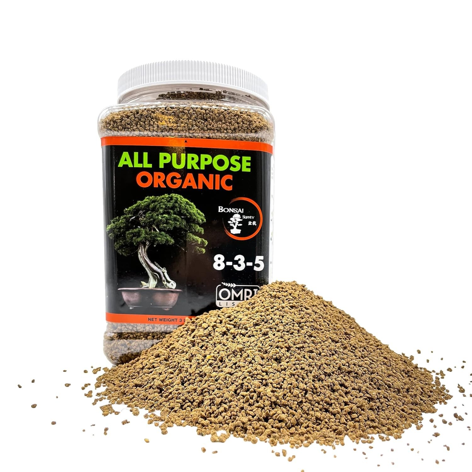 Organic Bonsai Fertilizer by – 3Lbs | Quick Results | Micro Nutrients for Vit…