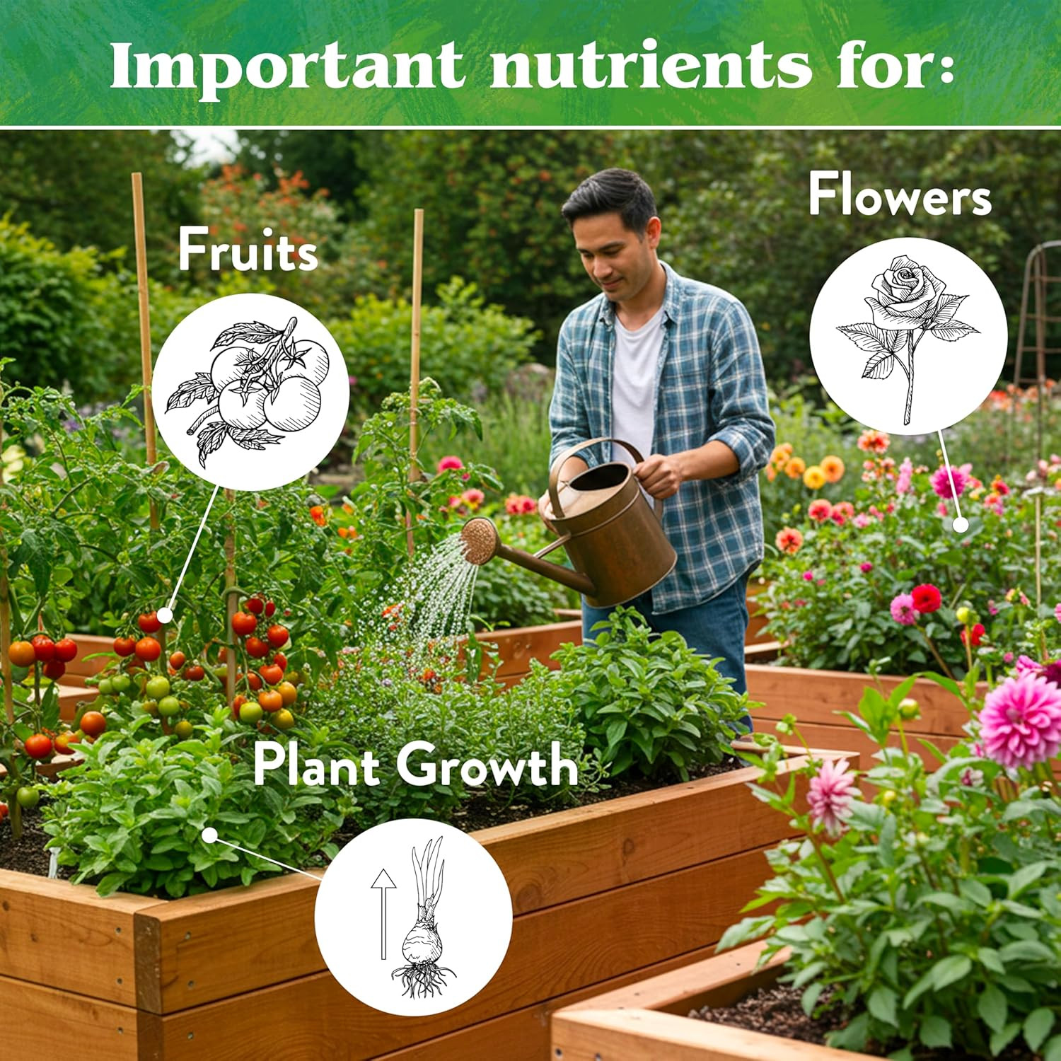 Down to Earth All Natural Fertilizers Organic Acid Mix – Plant Food for Blueberr