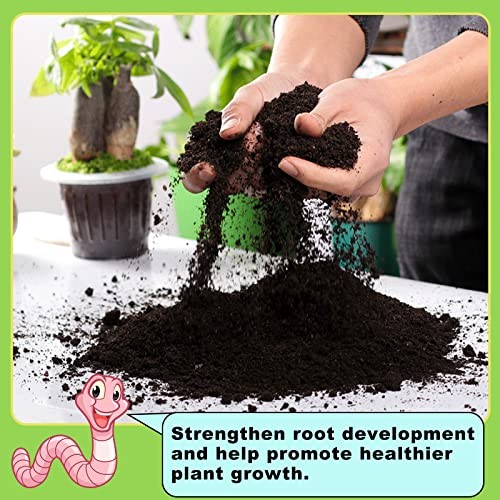 Doter Organic Worm Castings Fertilizer for Gardening, Tomato, Strawberry
