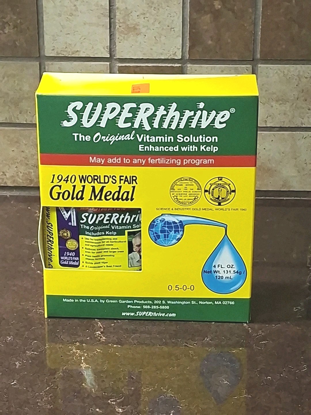 Superthrive 4 oz. Original Vitamin Solution with Kelp – Hydroponics Fertilizer