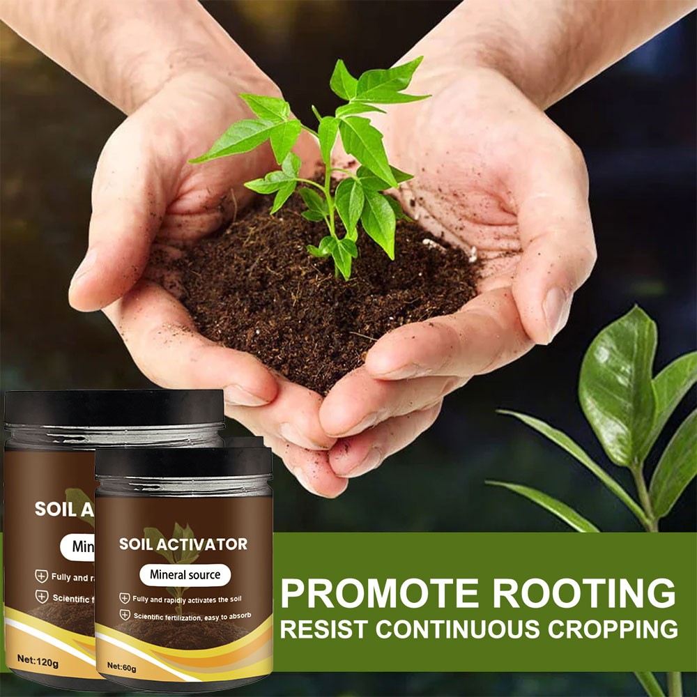 Soil Activator – Soil Conditioner,Plant and FlowerFertilizer 60g 120g US