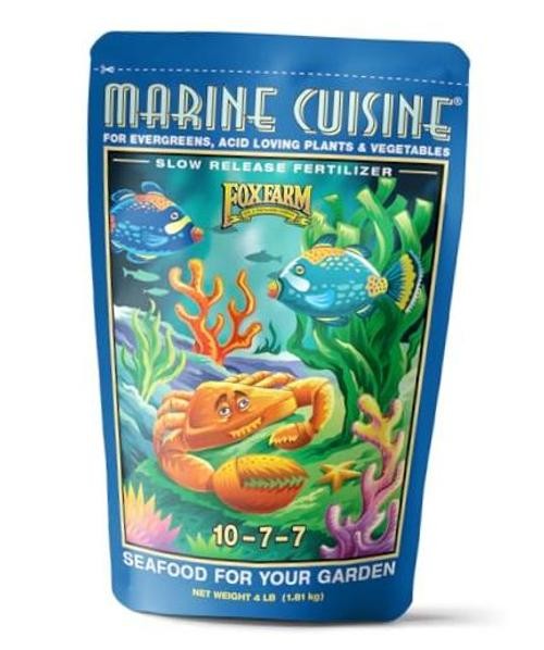 Marine Cuisine All Purpose Fertilizer – 10-7-7 Ocean-Based Plant Food 4-Pound