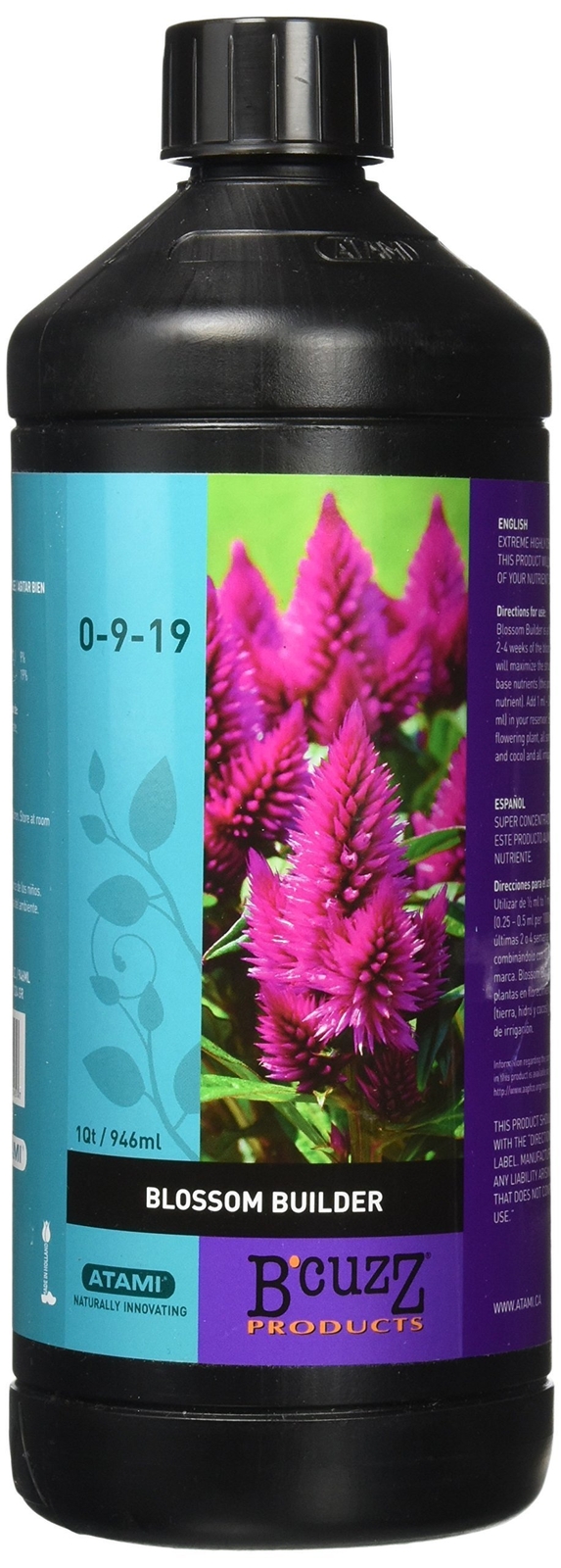 Atami B’Cuzz Blossom Builder, 32-Ounce (Model: BZBBQT)