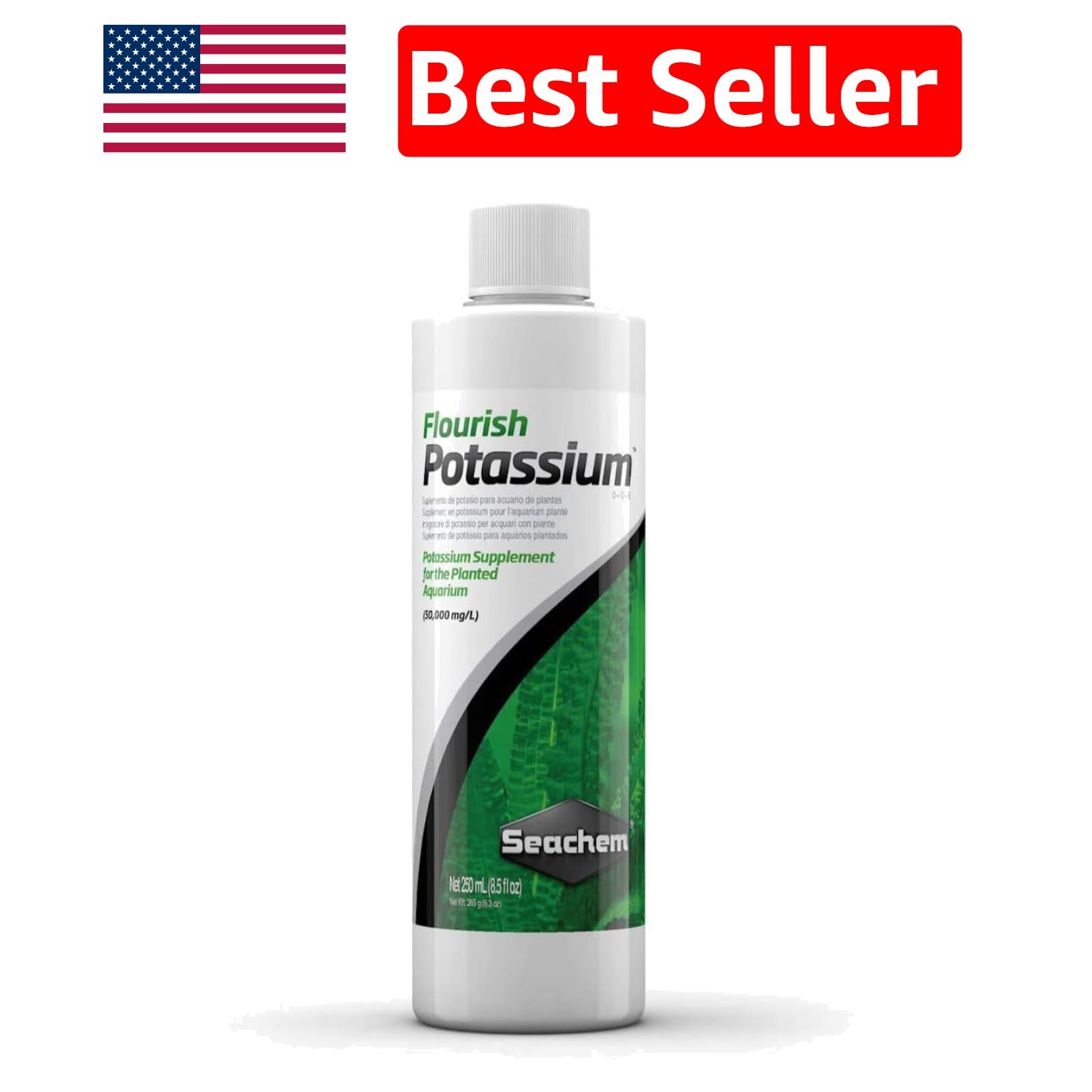 2 L Flourish Potassium Supplement – Boost Aquarium Plant Growth Without Nitrates