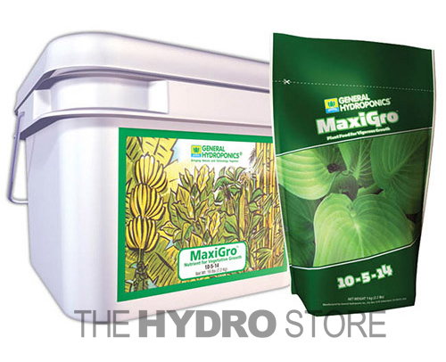 General Hydroponics MaxiGro 2.2lbs / 16lbs pounds – gh maxi gro grow nutrient