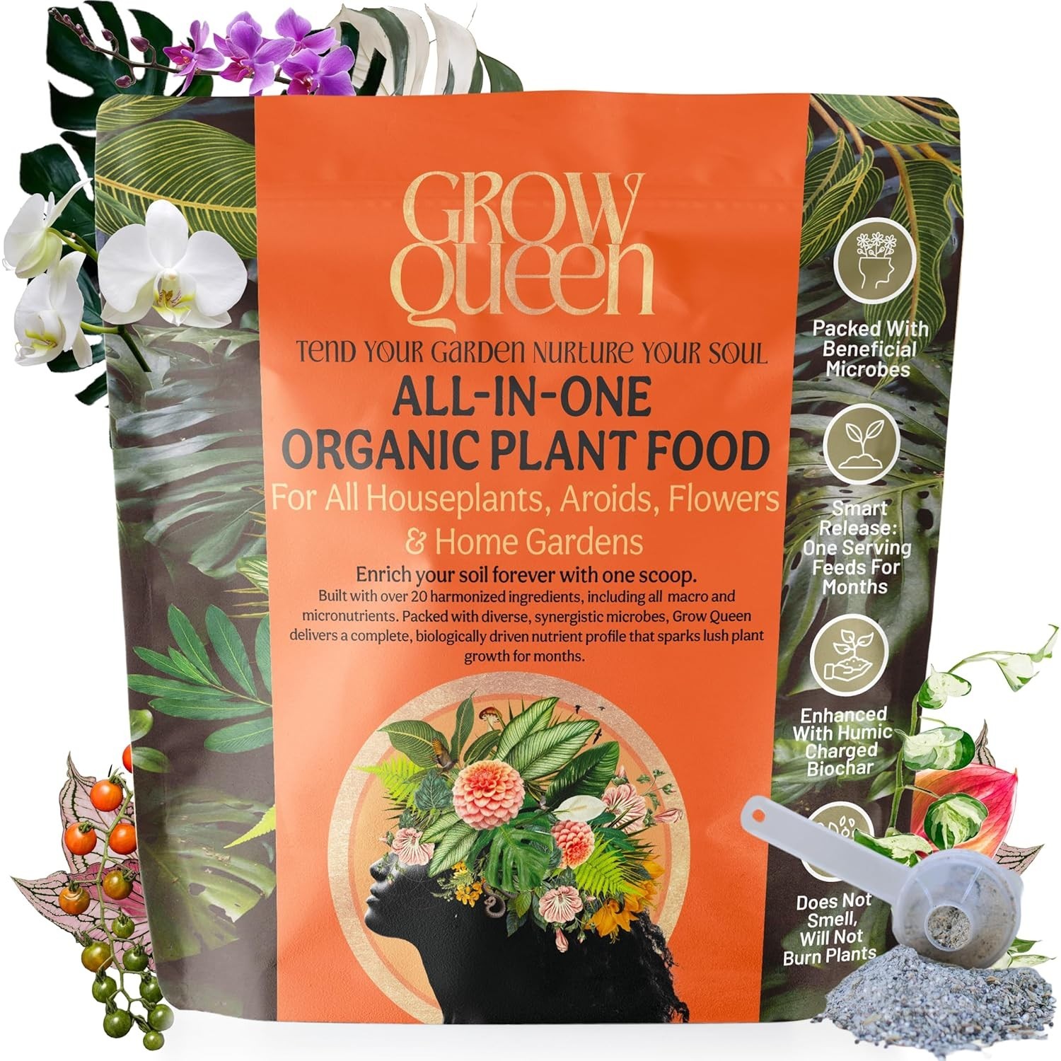 Sustainable All Natural Plant Food, 75 Formulated Servings
