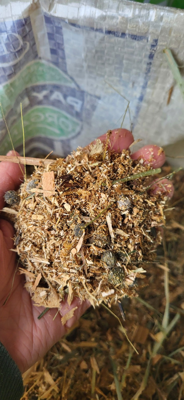 10+ LBS Rabbit Manure + Pine Shavings Organic Garden Fertilizer