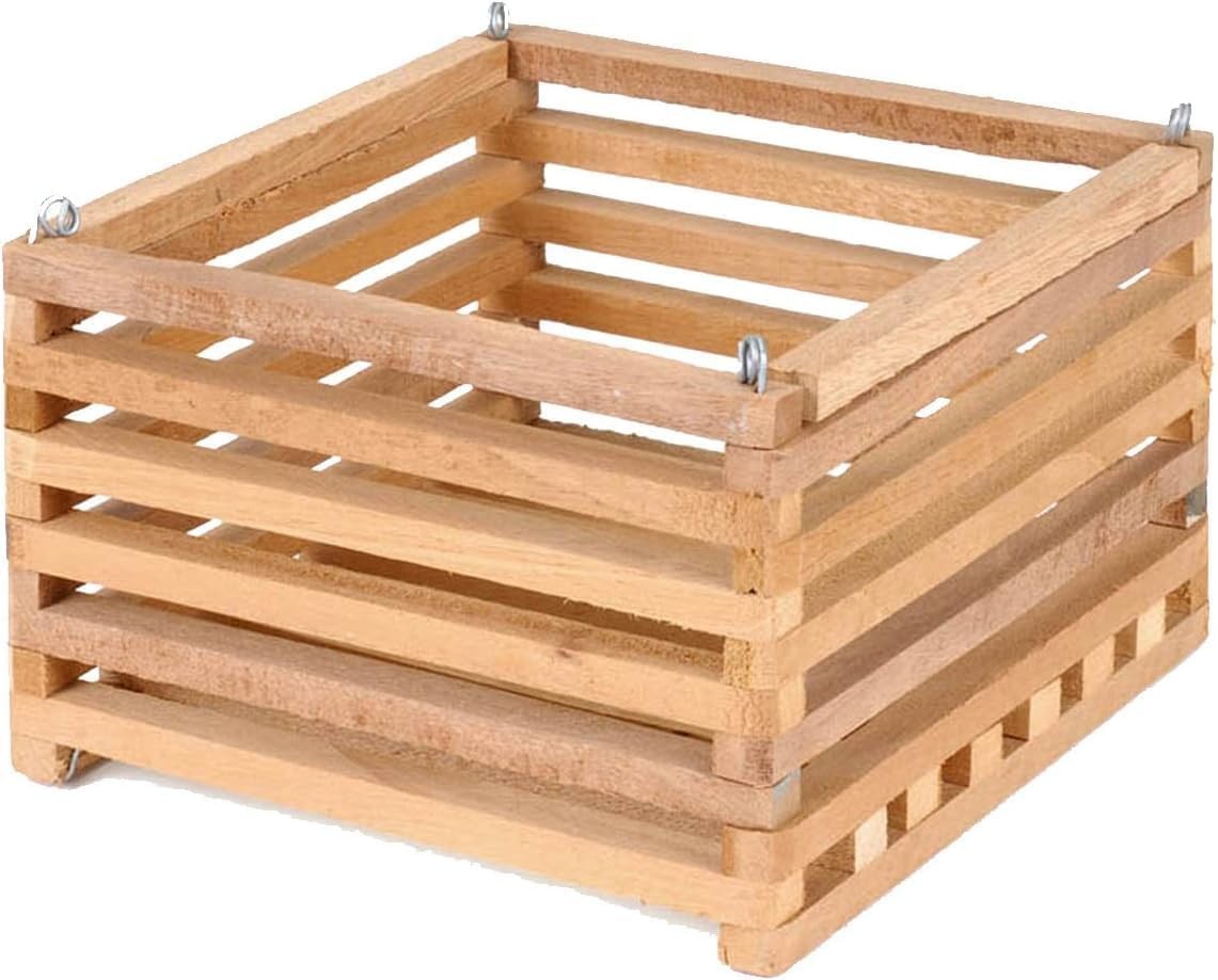 52720 Better GRO Square Cedar Basket, 8″