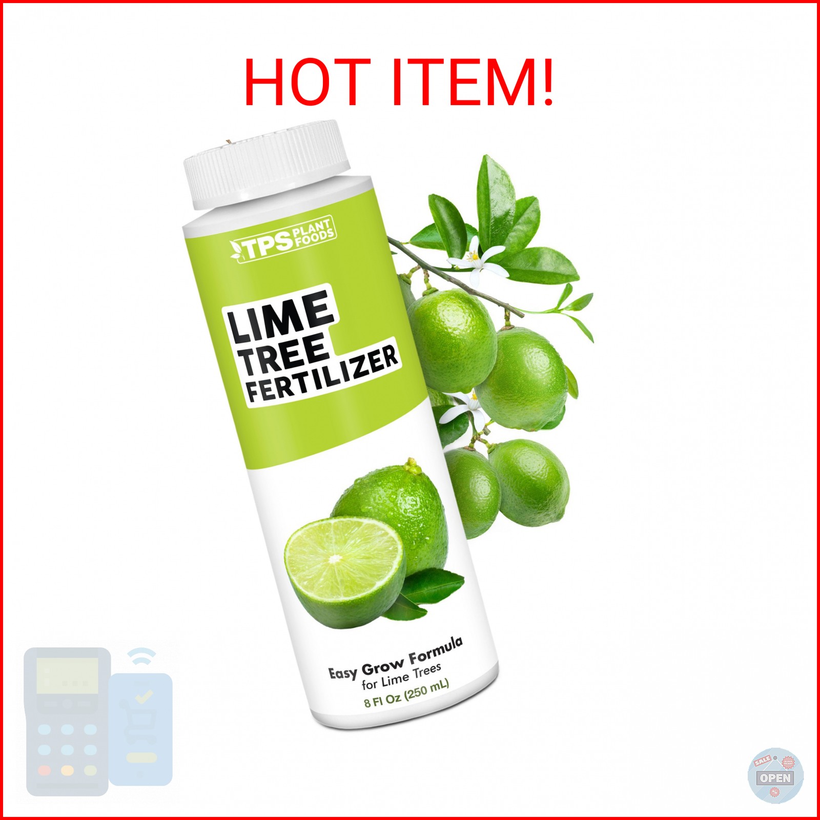 Lime Tree Fertilizer – Liquid Plant Food for More Fruit, Better Flowering & Stro