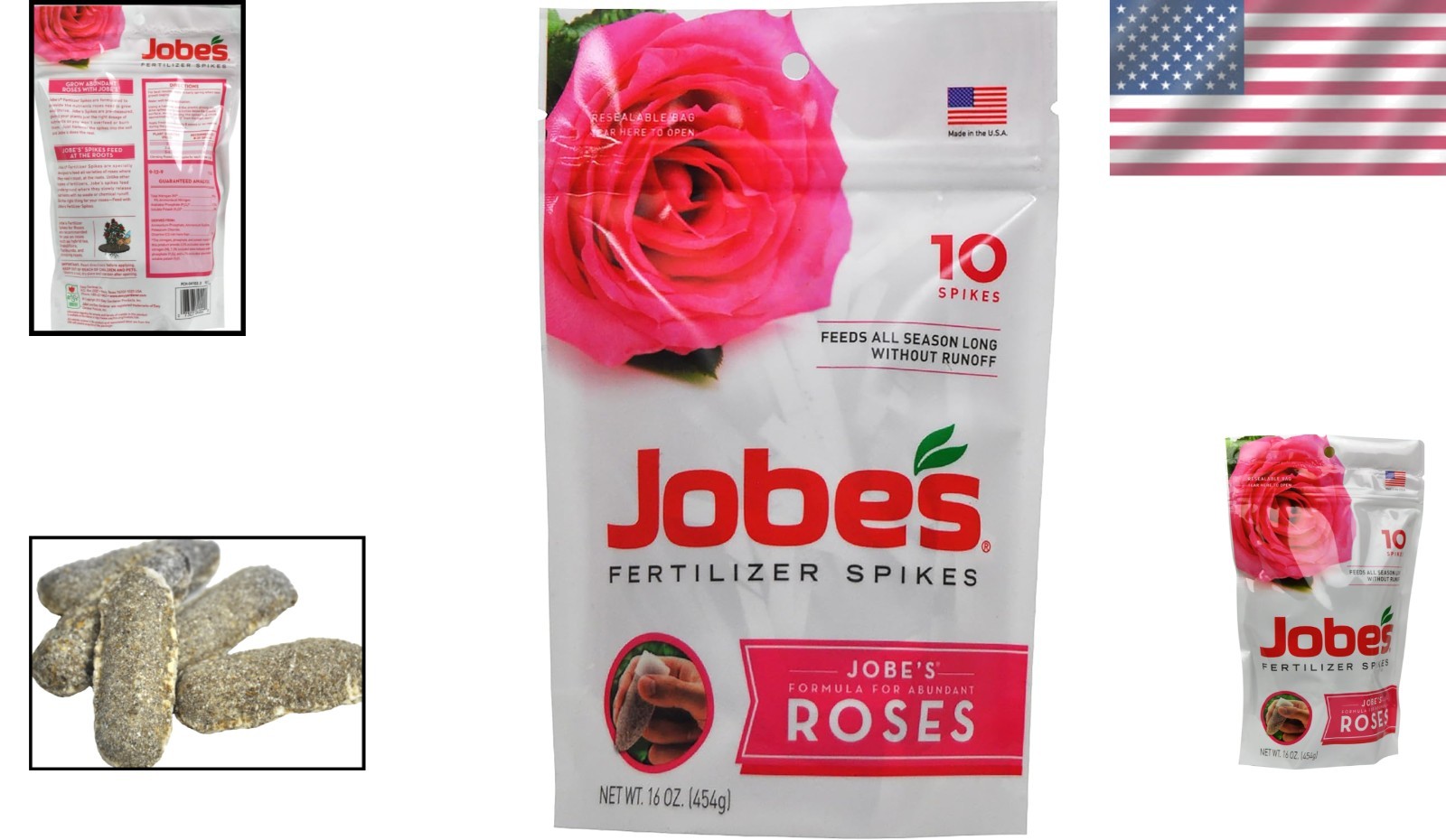 Mess-Free Rose Fertilizer Spikes – 10 Count for Optimal Plant Nourishment