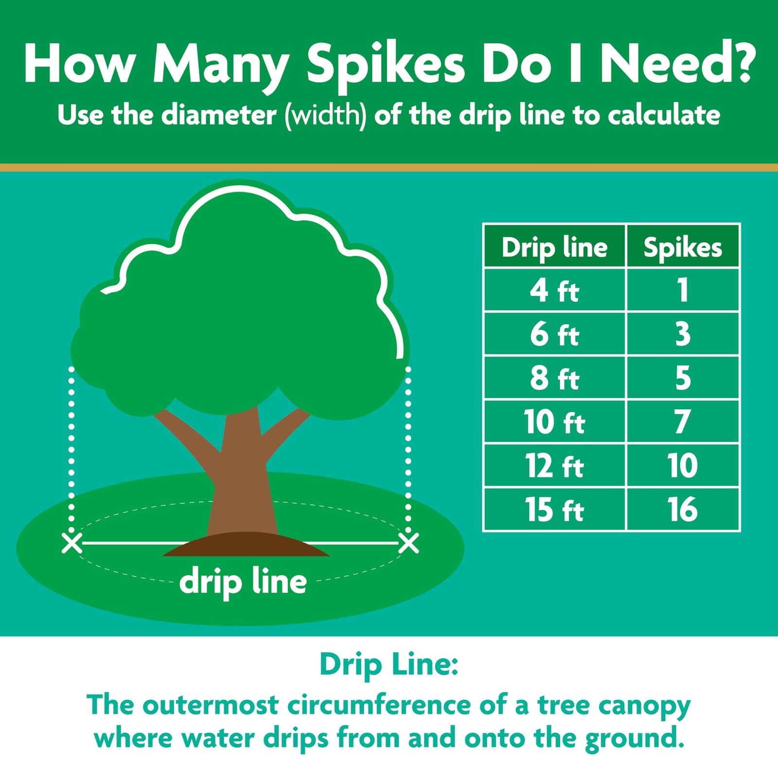 Miracle-Gro Tree & Shrub Plant Food Spikes, 12 Spikes | For Deciduous, Flowering