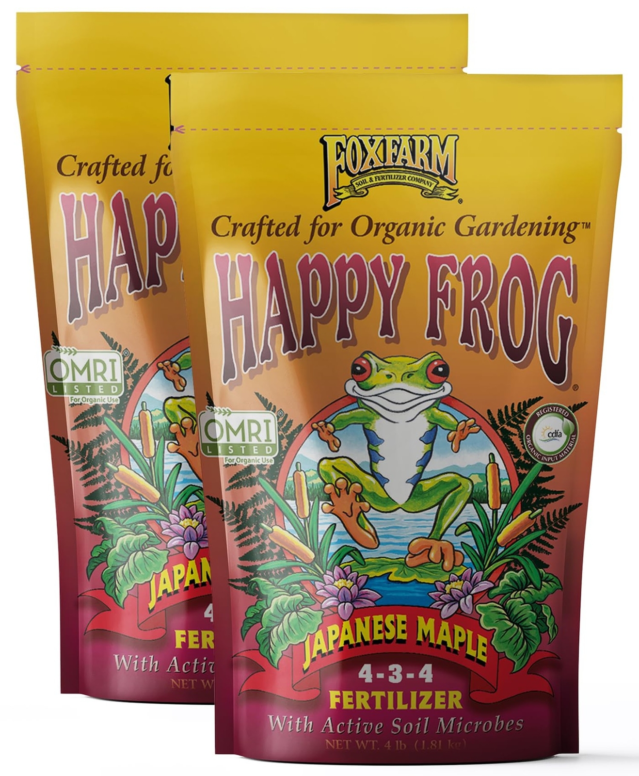 FoxFarm Happy Frog Japanese Maple Fertilizer, Nutrient-Rich Formula for Japan…