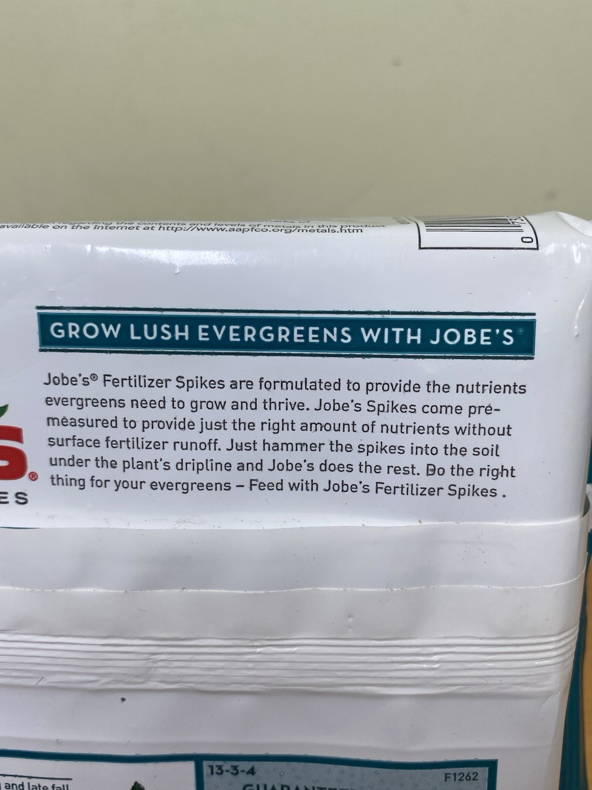 Jobe’s Easy To Use Fertilizer Spikes Formula For Lush Evergreens 5 pack