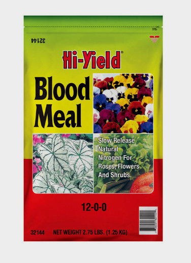 Hi-Yield BLOOD MEAL 2.75 lb. Granules 12-0-0 Analysis Slow Release Outdoor 32144