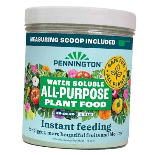 Water Soluble All Purpose Plant Food 20-10-20-1.5 lb