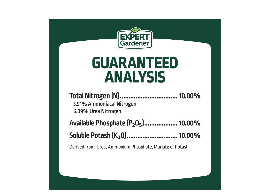 (2 pack) Expert Gardener All Purpose Plant Fertilizer, 10-10-10 Fertilizer