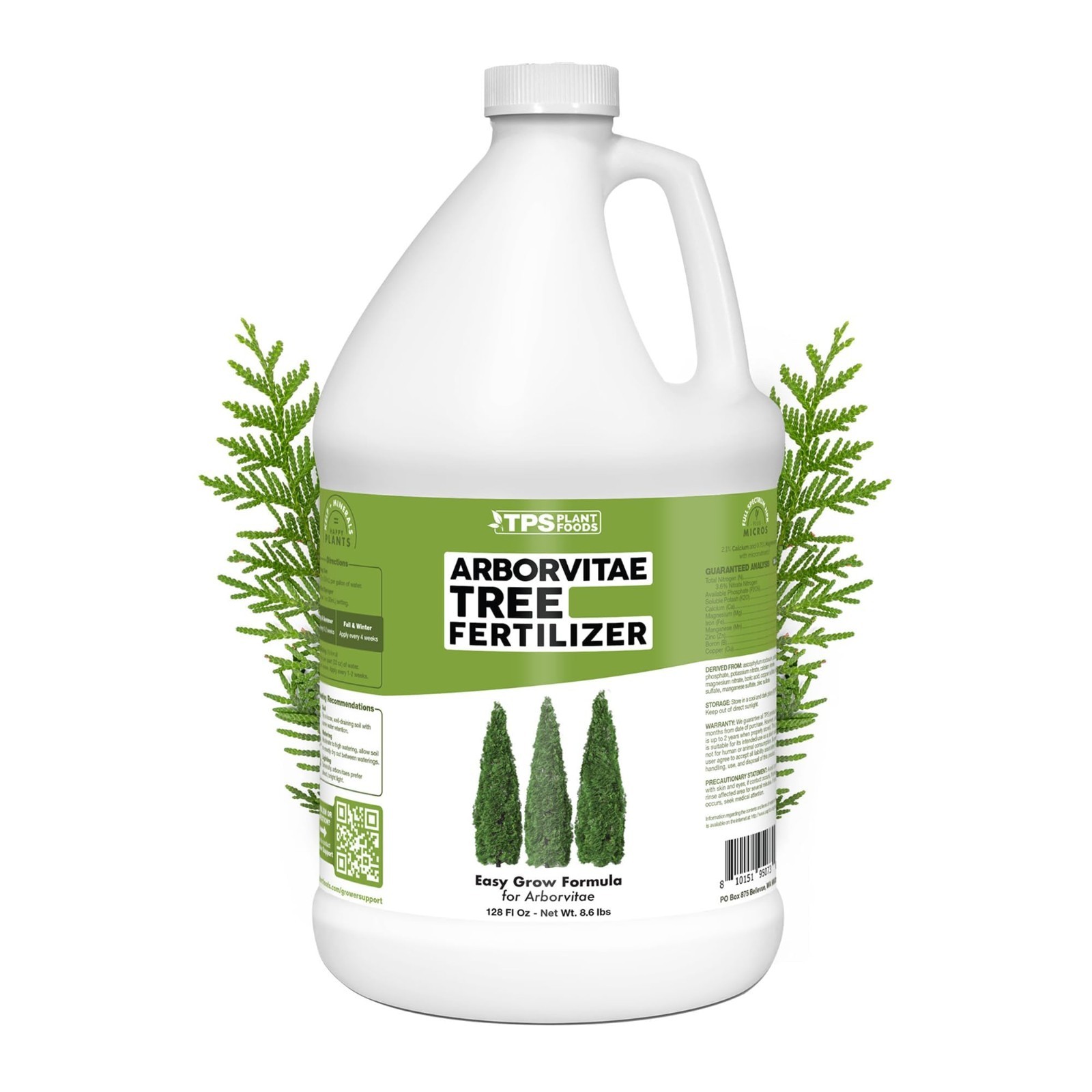 Liquid Arborvitae Tree Fertilizer – Plant Food for Lush Green Foliage & Rapid Gr