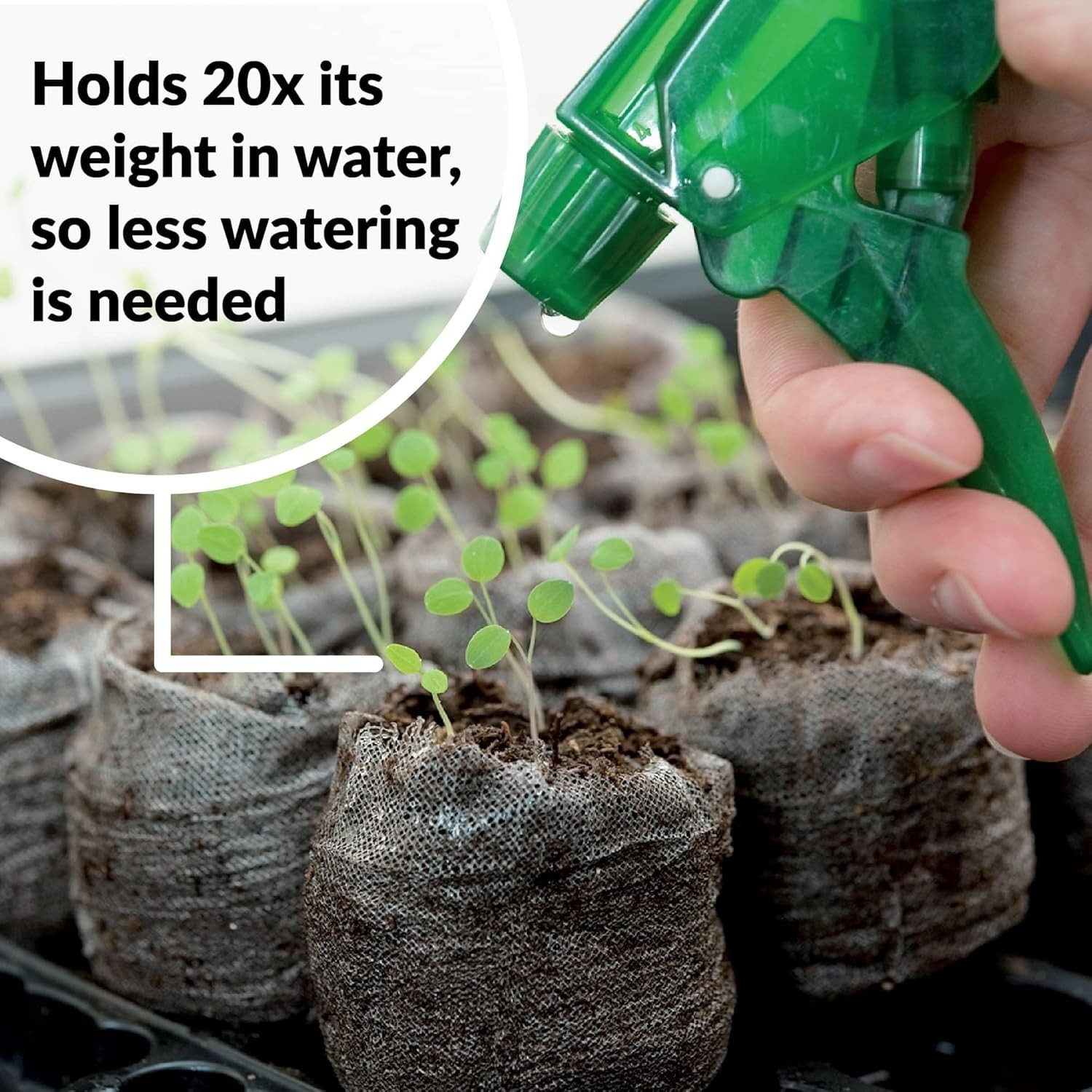 100 Count Peat Soil Pellets 36mm – Indoor Seed Starter for Healthy Transplants