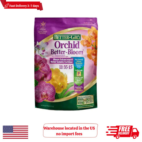 16 Oz. Orchid Better-Bloom Booster Plant Food Free Shipping