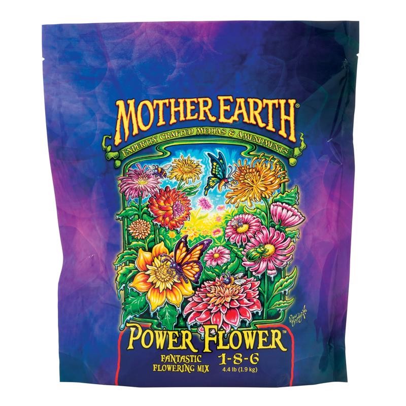 Mother Earth Power Flower 1-8-6 Plant Fertilizer 4.4 lb