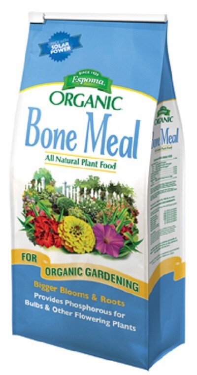 Espoma BM04 4 LB Bag of 4-12-0 Organic Bone Meal Plant Supplement Food