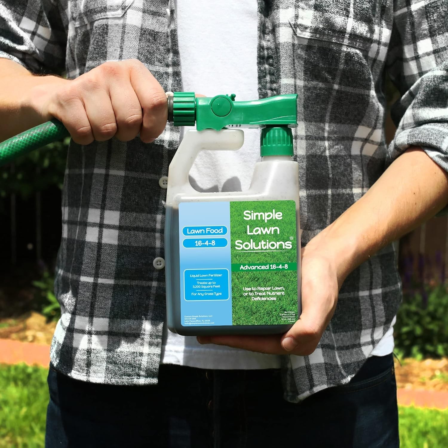 Advanced 16-4-8 Balanced NPK – Lawn Food Quality Liquid Fertilizer – Spring &…
