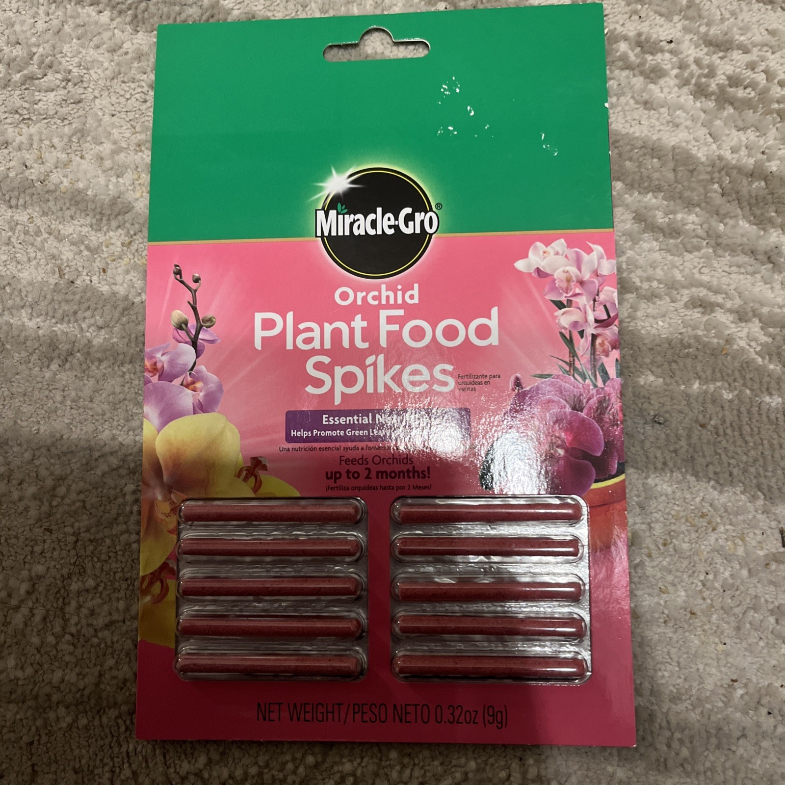 Miracle-Gro (#1003661) Orchid Plant Food Spikes (10 spikes per pack)