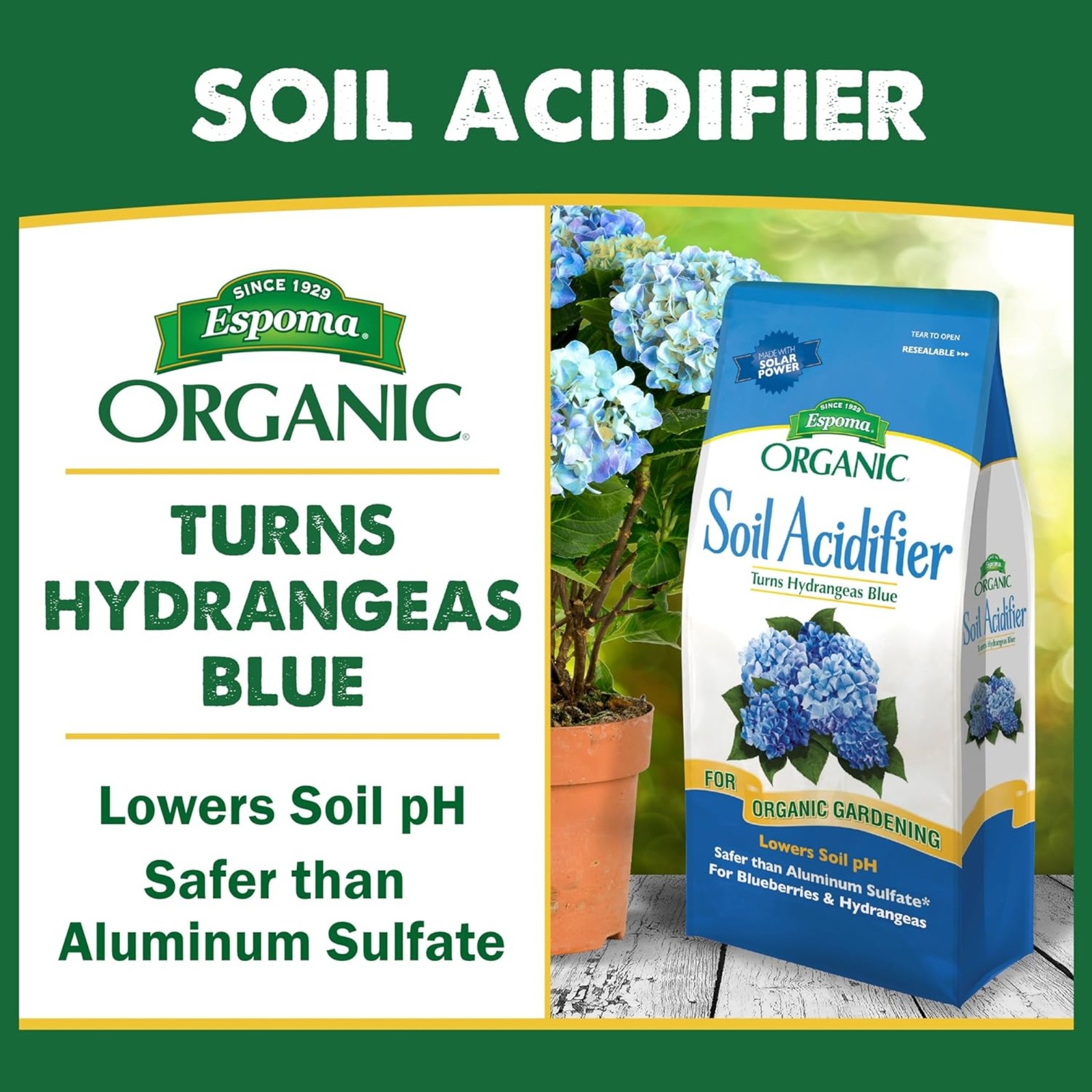 Espoma Organic Soil Acidifier Plant Food, 6 Lb ( Pack of 2)