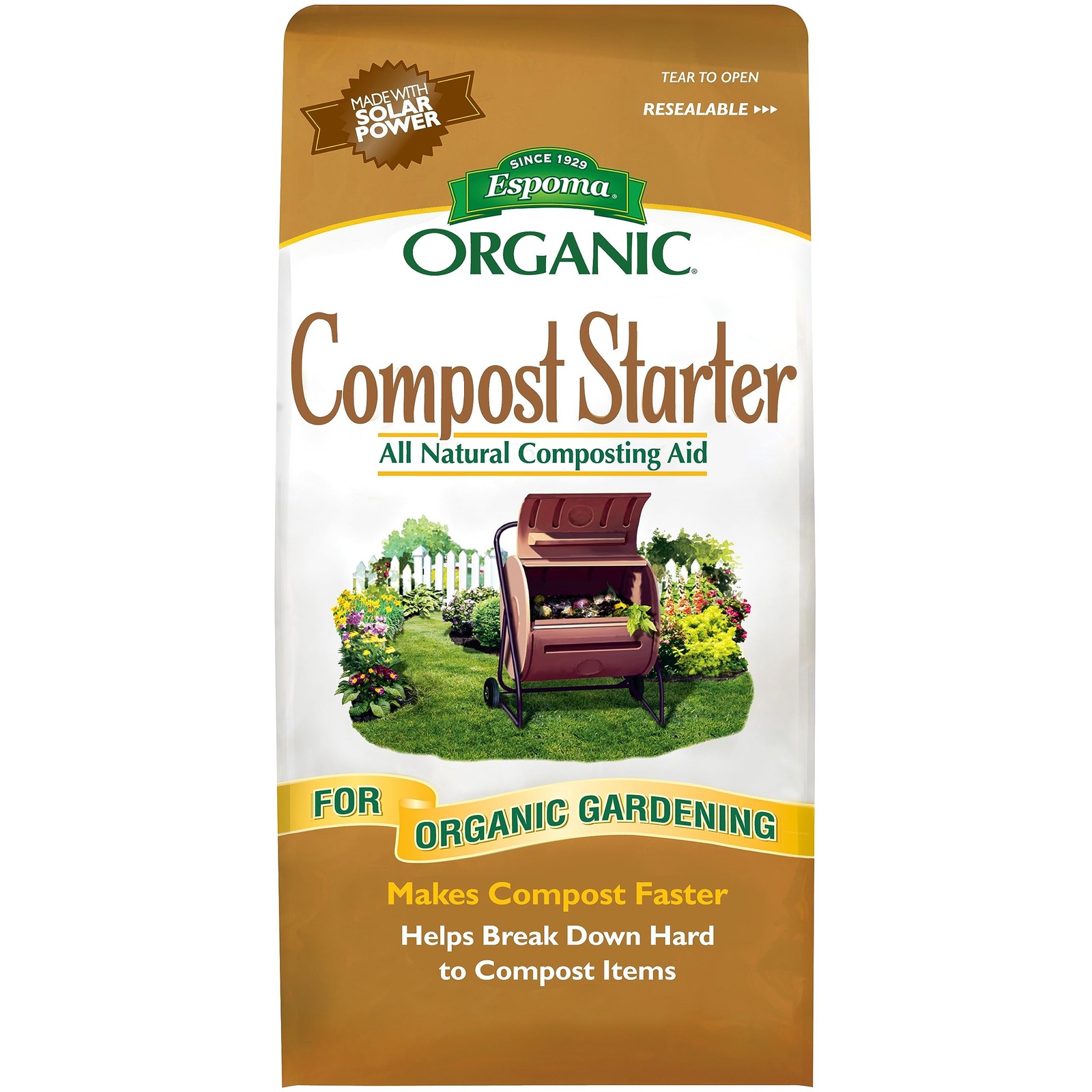 Organic Compost Starter AllNatural Aid for Rich Composting 4 lb Bag