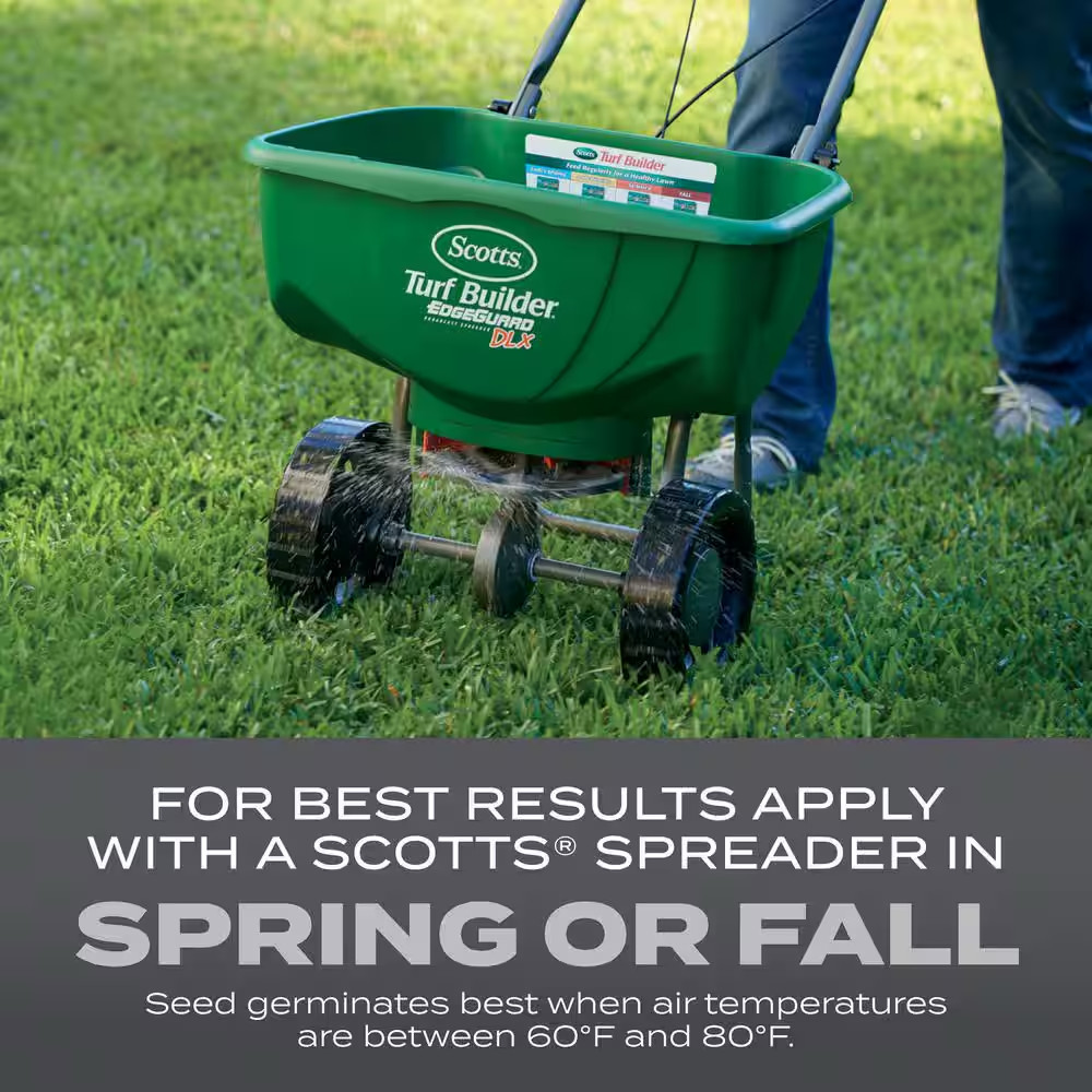 Turf Builder 16 Lbs. Grass Seed Northeast Mix with Fertilizer and Soil Improver,