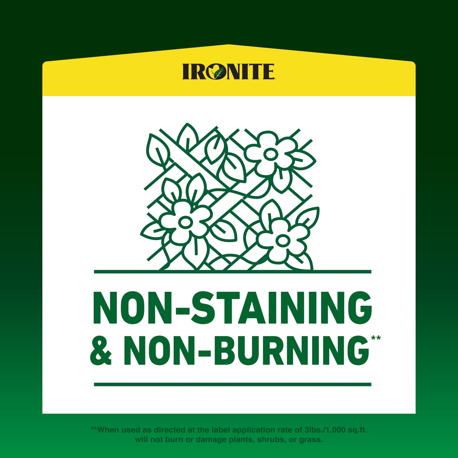 Ironite Mineral Supplement , 1-0-0 Fertilizer, 30 lbs 10,000 sq. ft.