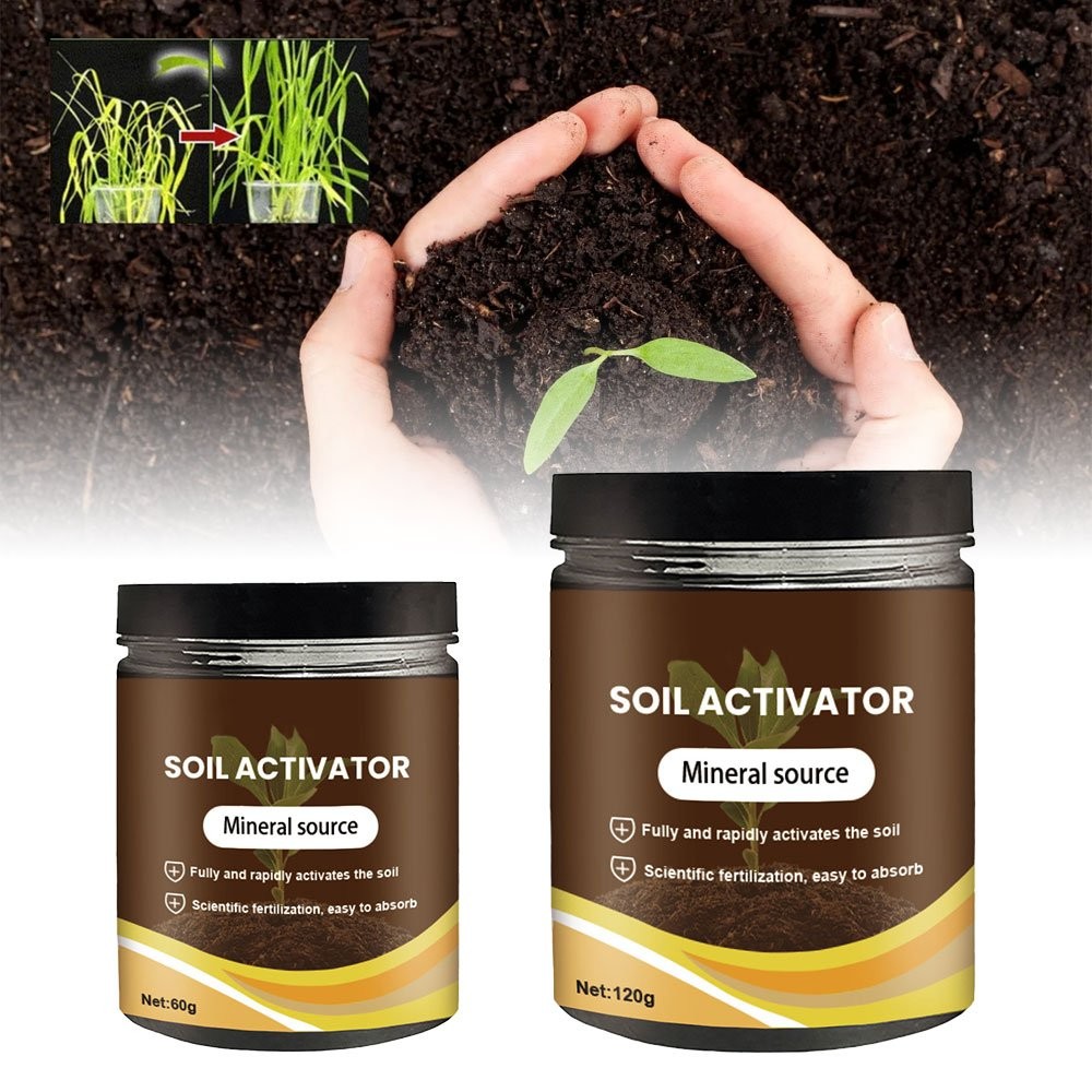 Soil Activator – Soil Conditioner,Plant and FlowerFertilizer 60g 120g US