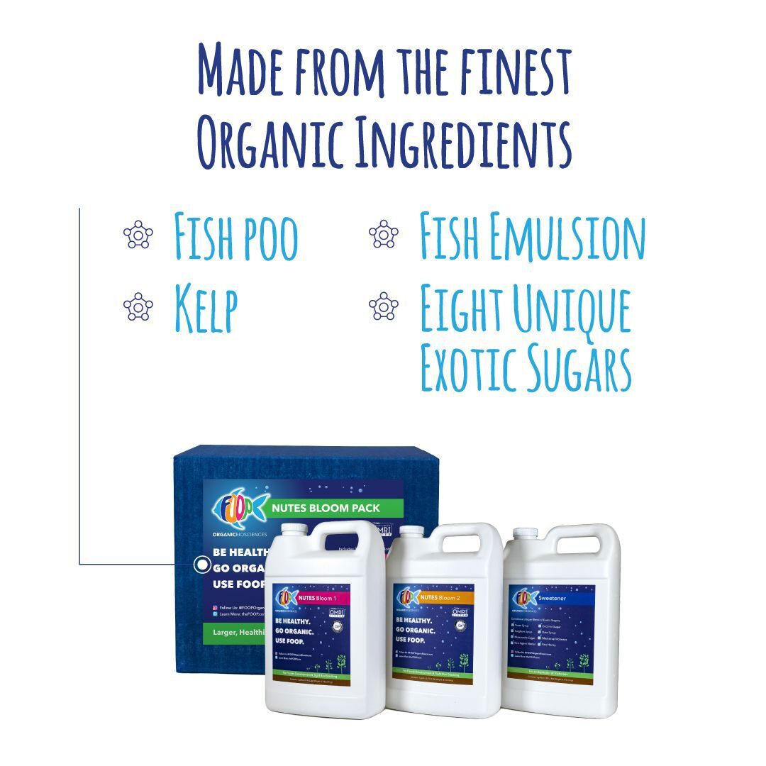 Official FOOP Nutes Bloom Gallon Pack – Direct from Manufacturer