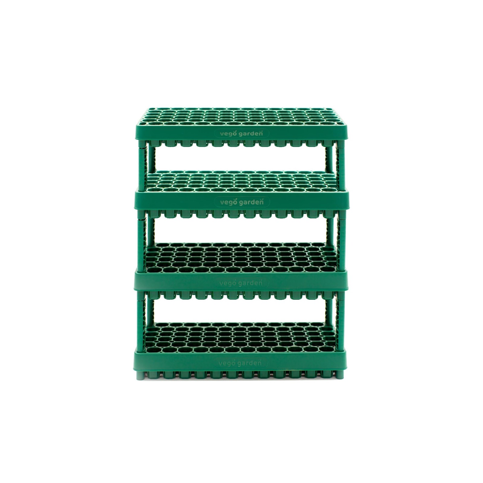 Vego garden 10″ x 20″ 76 Cells Seed Starter Tray Stackable Seedling Starting …