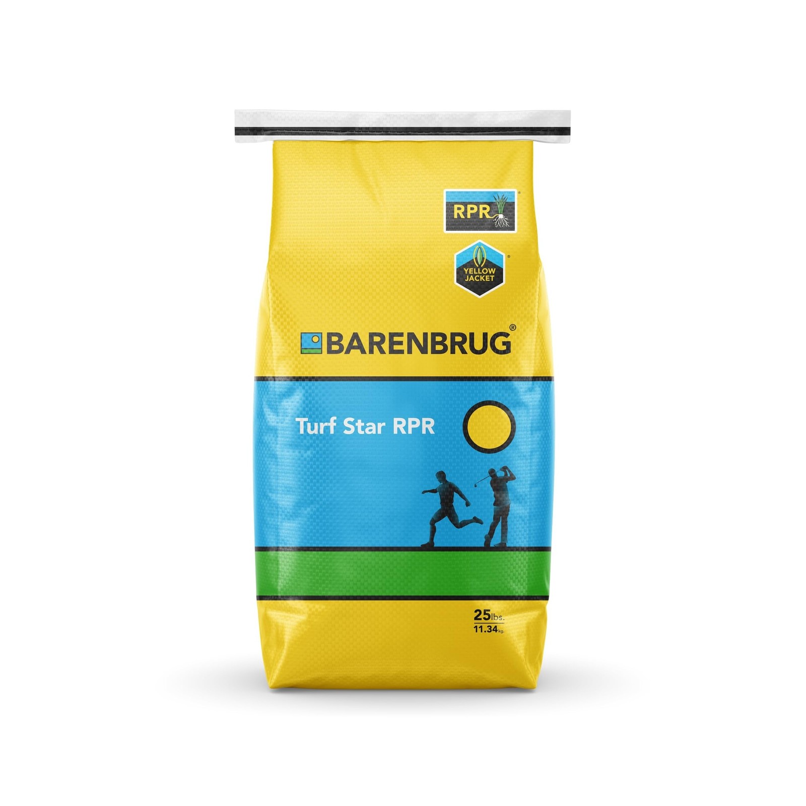Barenbrug Turf Star Regenerating Perennial Ryegrass Lawn Seed with Yellow Jac…