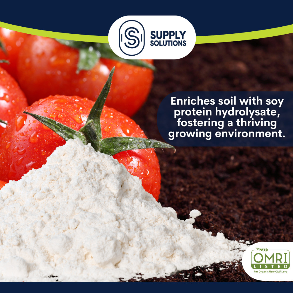 7-0-26 Organic Fertilizer Derived from Soy Protein Hydrolysate & Potash – 1 Lb