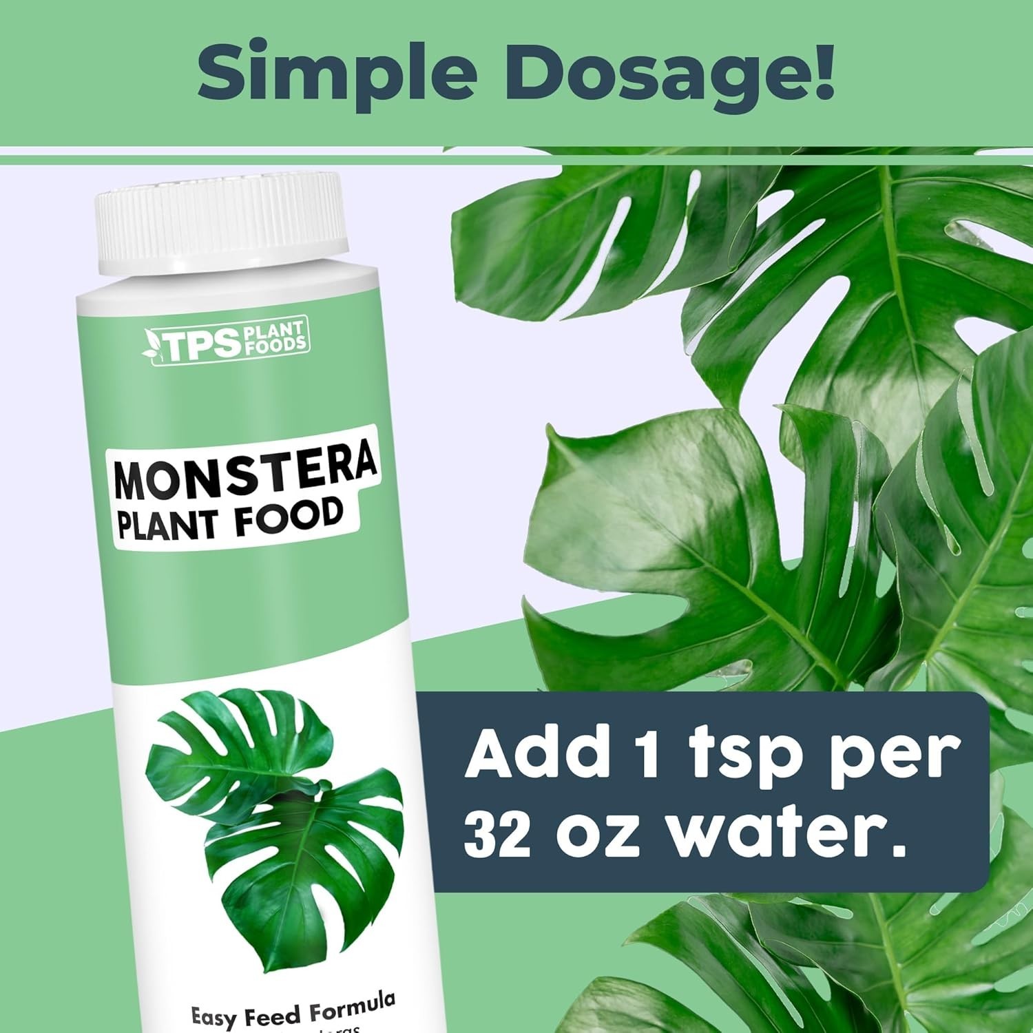 Monstera Plant Food – Liquid Fertilizer for Bigger, Healthier Leaves, 8 oz | …