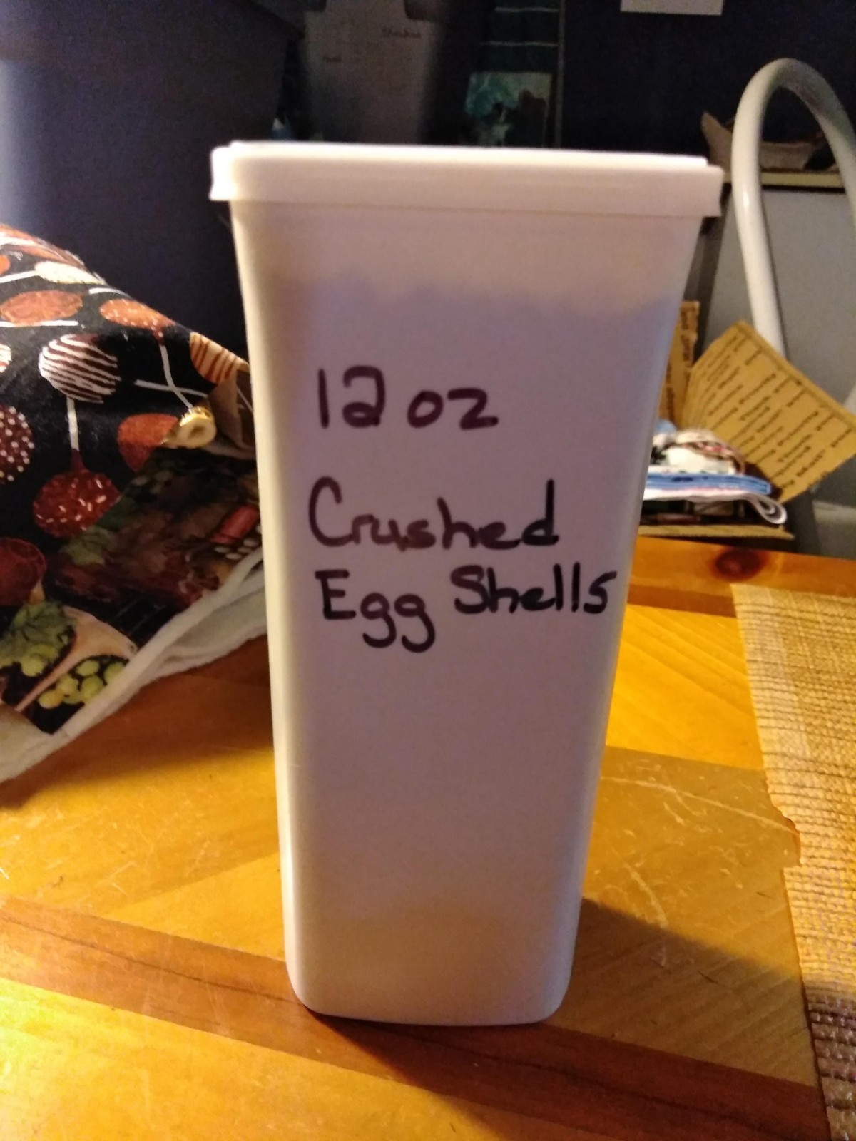 Crushed Egg Shell, Calcium, Fertilizer, Organic 12 Ounces