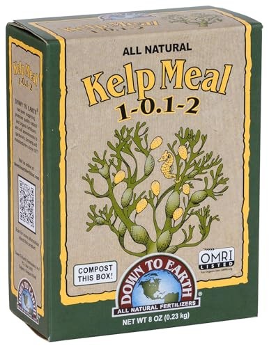 Mezcla De Fertilizante De Harina De Algas Organicas Down To Earth 1-0.1-2, 0….