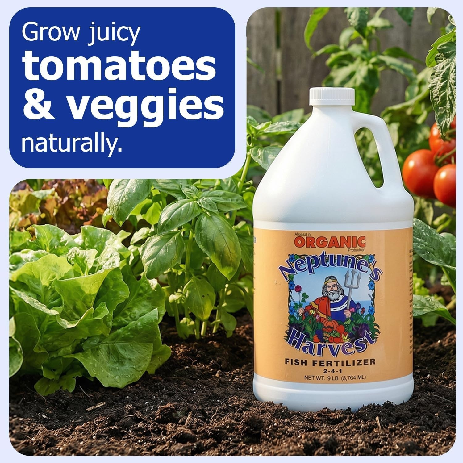 Neptune’s Harvest Fish Fertilizer Gallon