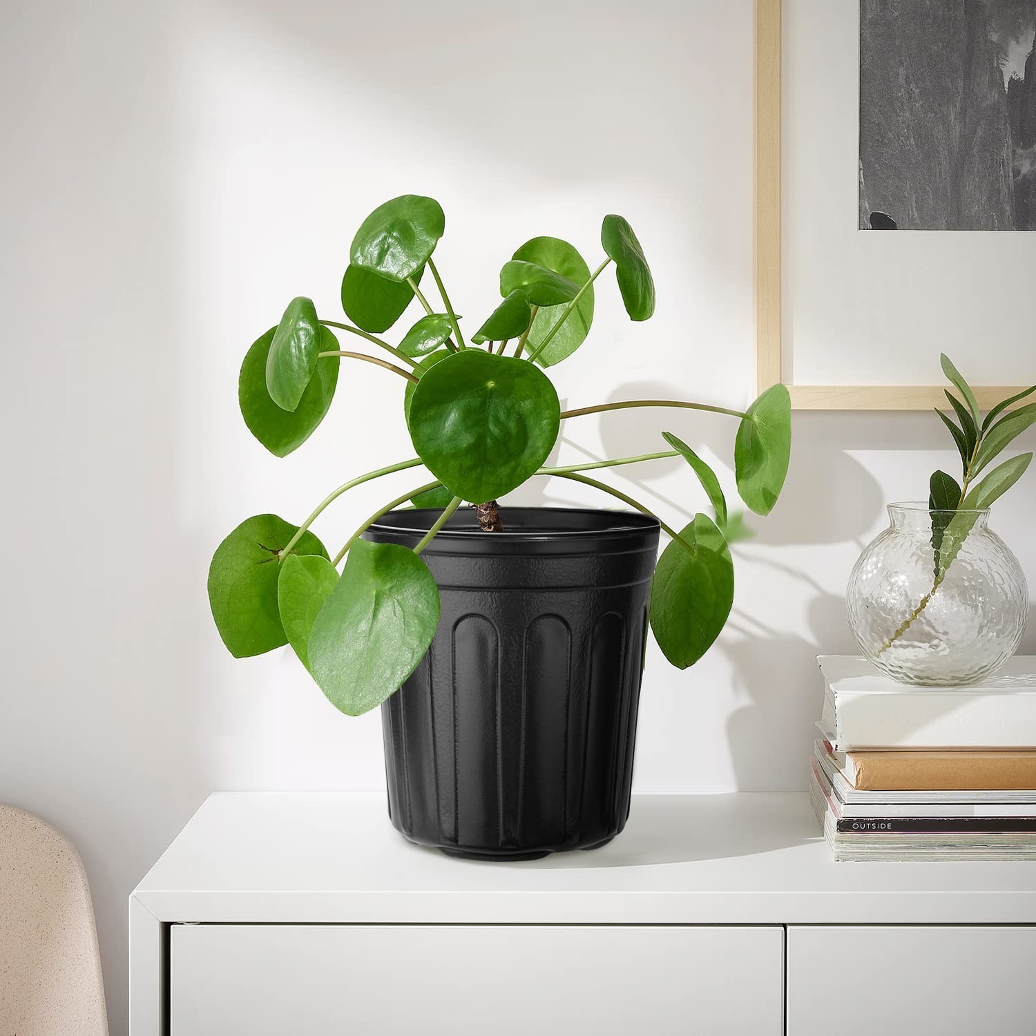 RAOOKIF 3 Gallon Pots for Plants, Flexible 1/2/3/5 Gallon Nursery Pot with Dr…