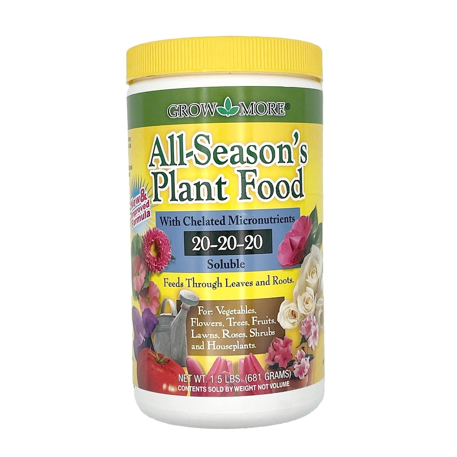 Quick-Mix All-Season Fertilizer – Supports Growth & Transplant Success, 1.5 lbs
